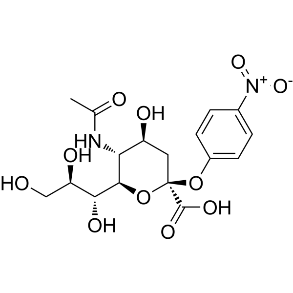 2-O-(p-Nitrophenyl)-α-D-N-acetylneuraminic acid 26112-88-9